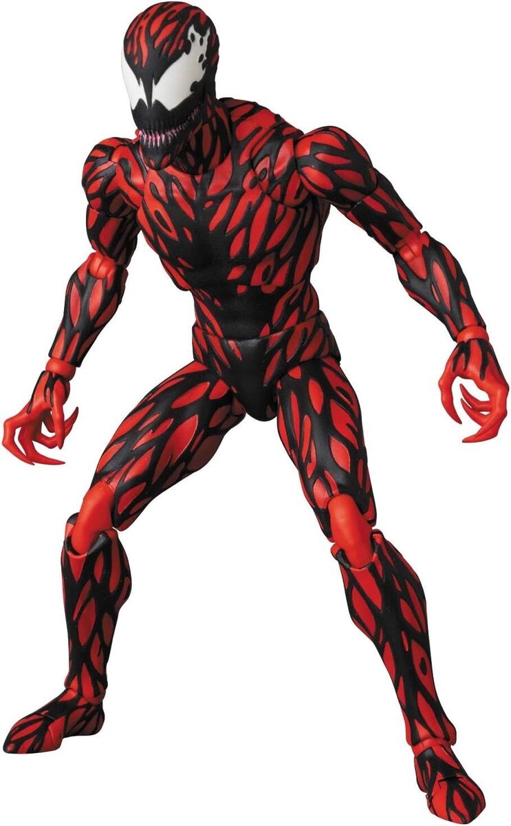 Mafex Carnage Figur - Mafex 118 - Spider-Man - Marvel Medicom Toys Orginal