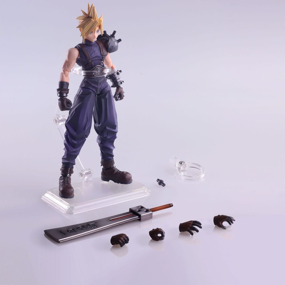 Final Fantasy VII 7 Bring Arts Figur Cloud Strife Hardedge 15 cm SQUARE ENIX-