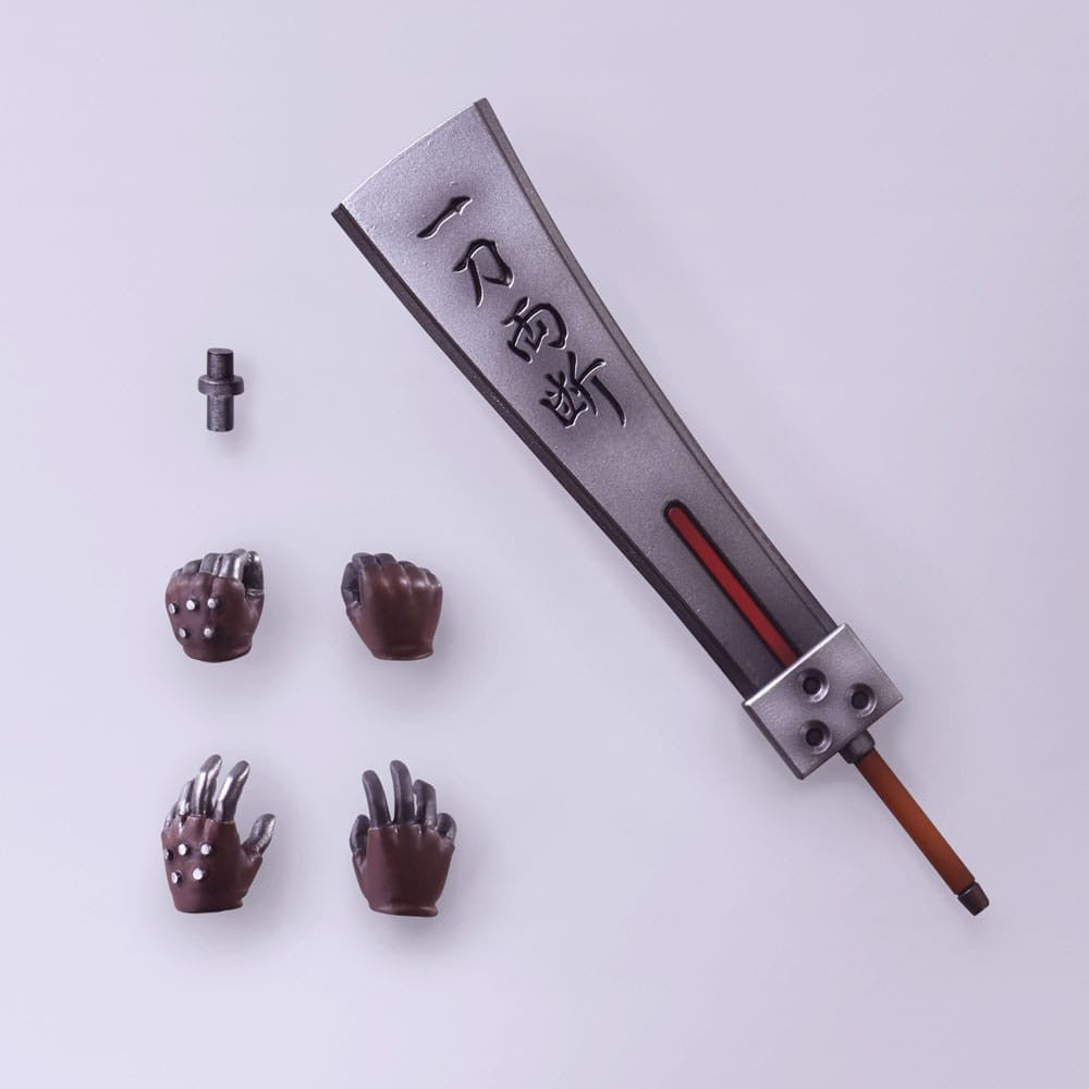 Final Fantasy VII 7 Bring Arts Figur Cloud Strife Hardedge 15 cm SQUARE ENIX-