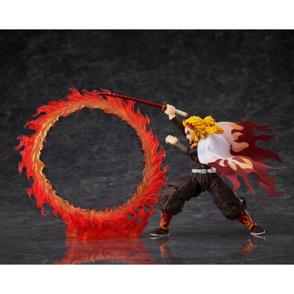 DEMON SLAYER KIMETSU NO YAIBA BUZZmod Kyojuro Rengoku Actionfigur ANIPLEX
