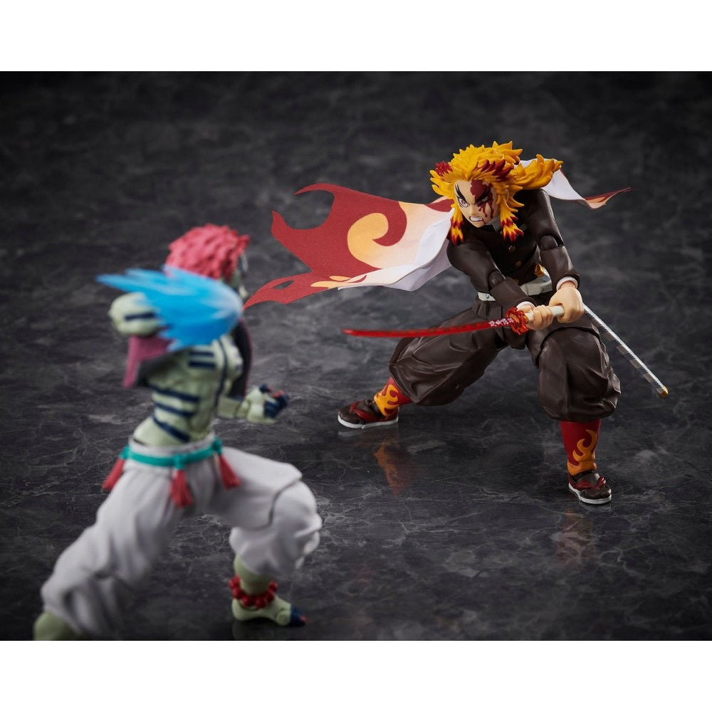 DEMON SLAYER KIMETSU NO YAIBA BUZZmod Kyojuro Rengoku Actionfigur ANIPLEX
