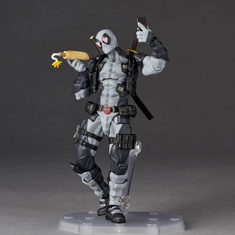 Kaiyodo Amazing Yamaguchi Revoltech Nr. 048 Deadpool 2.5 Version X-Force Farbe