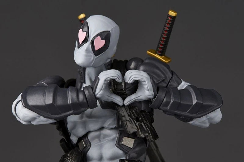 Kaiyodo Amazing Yamaguchi Revoltech Nr. 048 Deadpool 2.5 Version X-Force Farbe