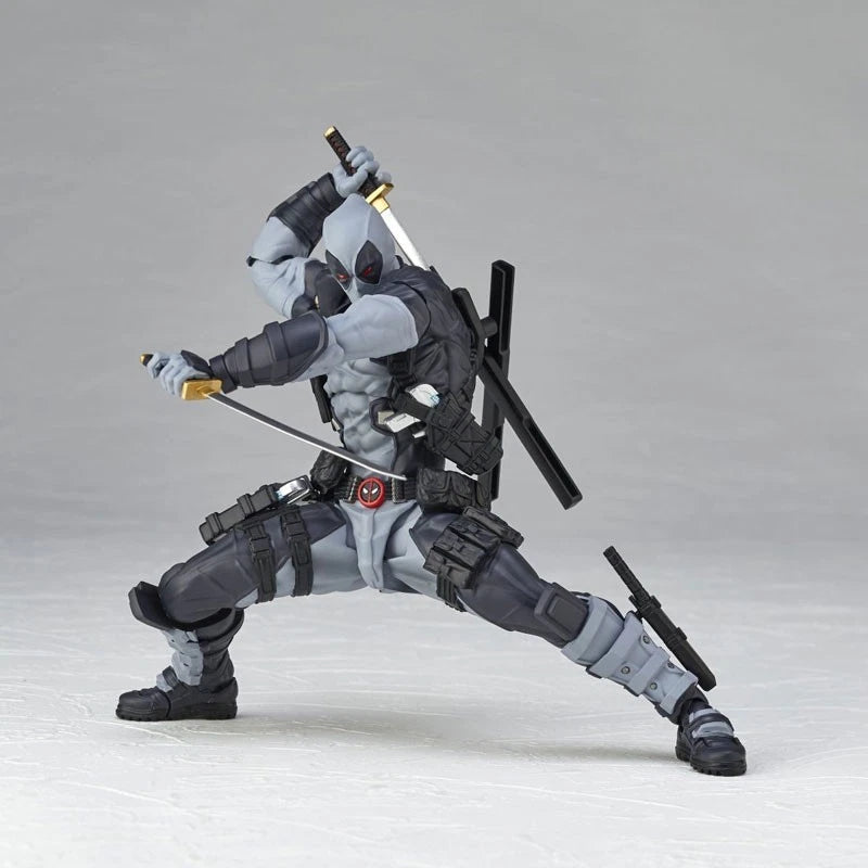 Kaiyodo Amazing Yamaguchi Revoltech Nr. 048 Deadpool 2.5 Version X-Force Farbe