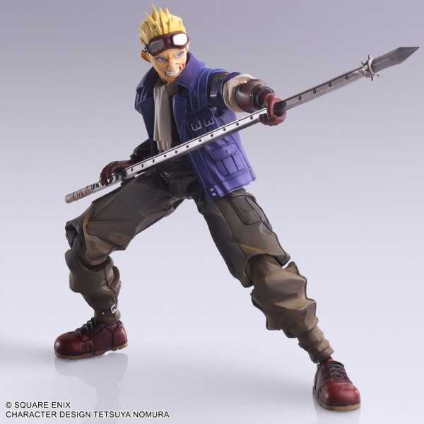 Final Fantasy VII Bring Arts Cid Highwind 15 cm Actionfigur