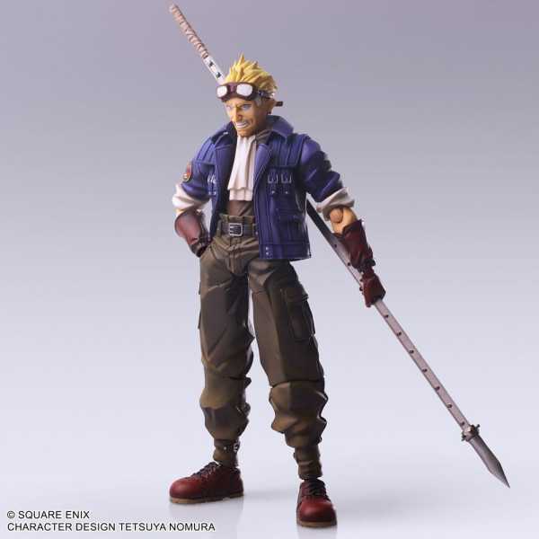 Final Fantasy VII Bring Arts Cid Highwind 15 cm Actionfigur