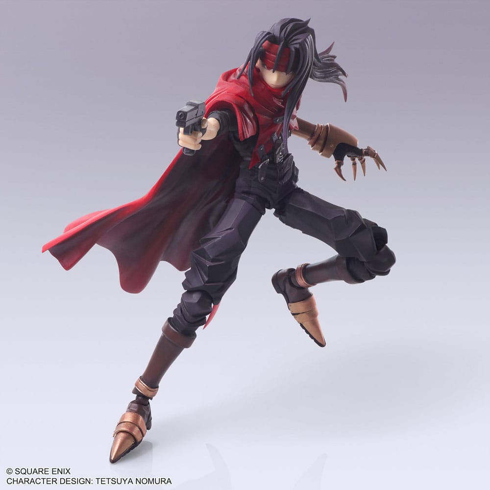 Final Fantasy VII Bring Arts Vincent Valentine 15 cm Actionfigur