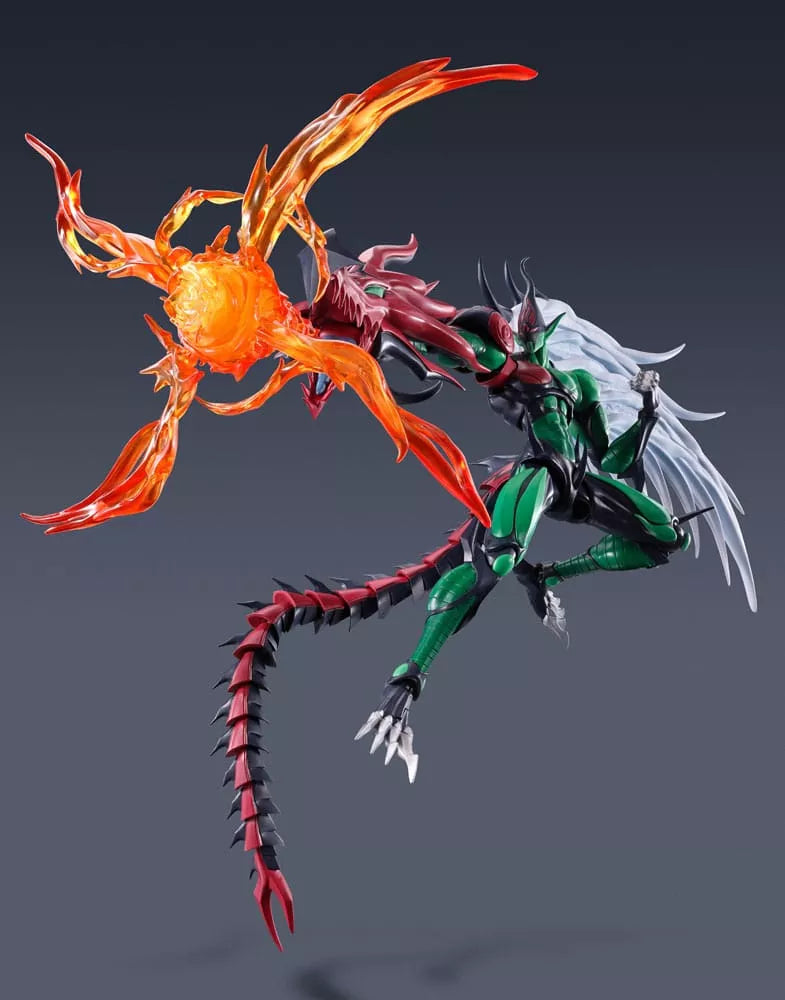 Yu-Gi-Oh! S.H. MonsterArts Elemental Hero Flame Wingman 19 cm Bandai Tamashii Na